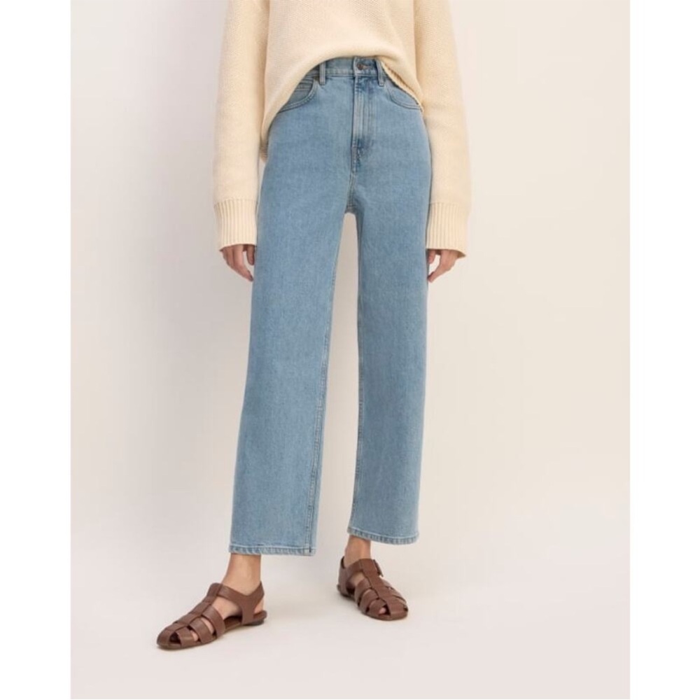 Everlane The Way High Rise Jean in‎ Light Indigo Women Size 26 Regular